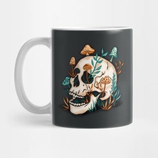 Mushroom Skull Mug